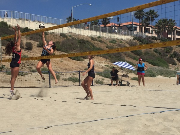 Beach volleyball picture.