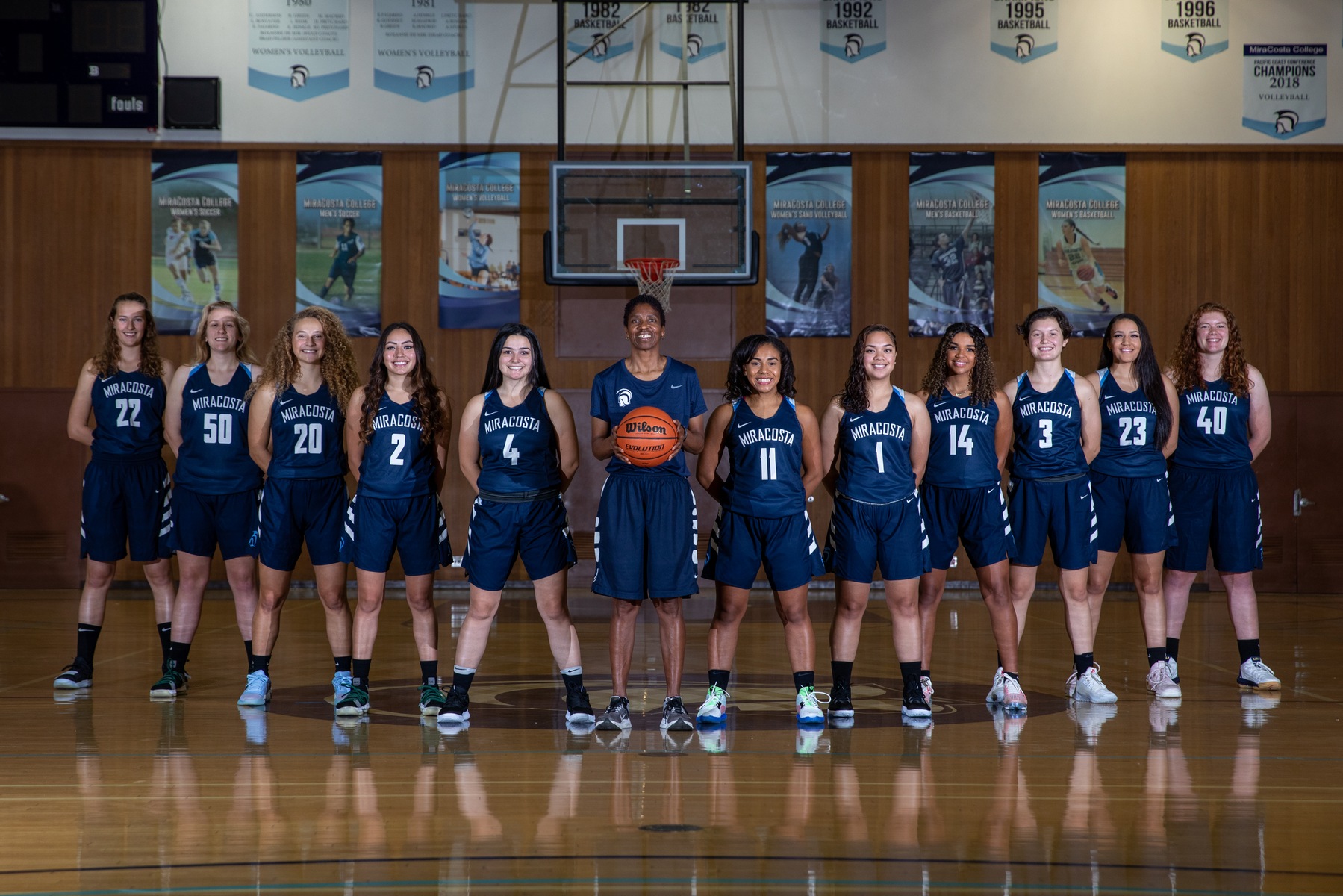 Women's Basketball team picture