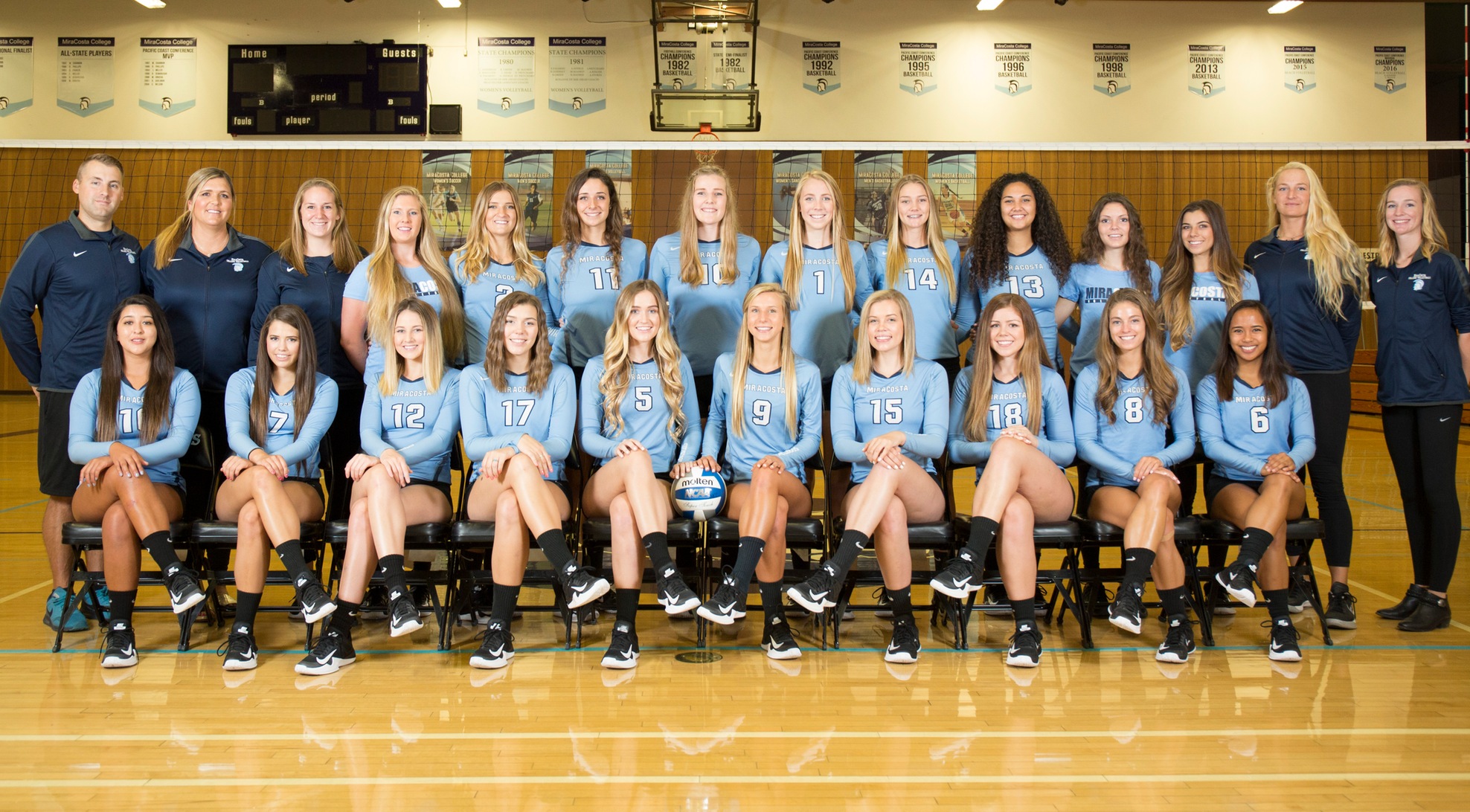 Team Picture, Women's Volleyball 2017.